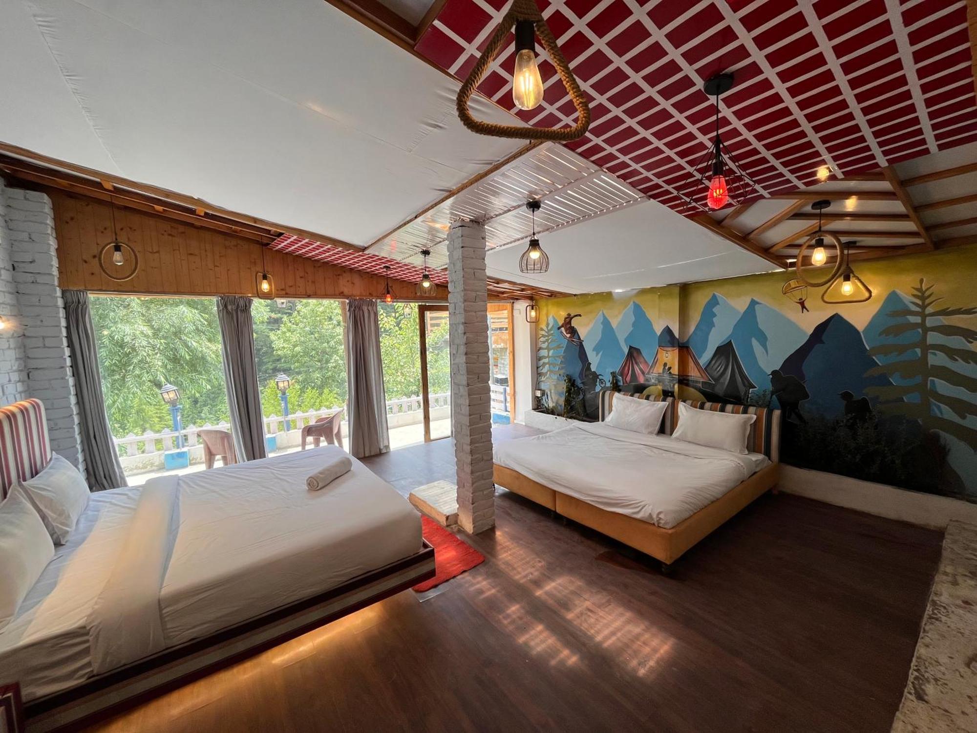 Hotel English Rose, #Personal Parking, #Petfriendly, #Garden, #Bonfire Under The Stars Manāli エクステリア 写真